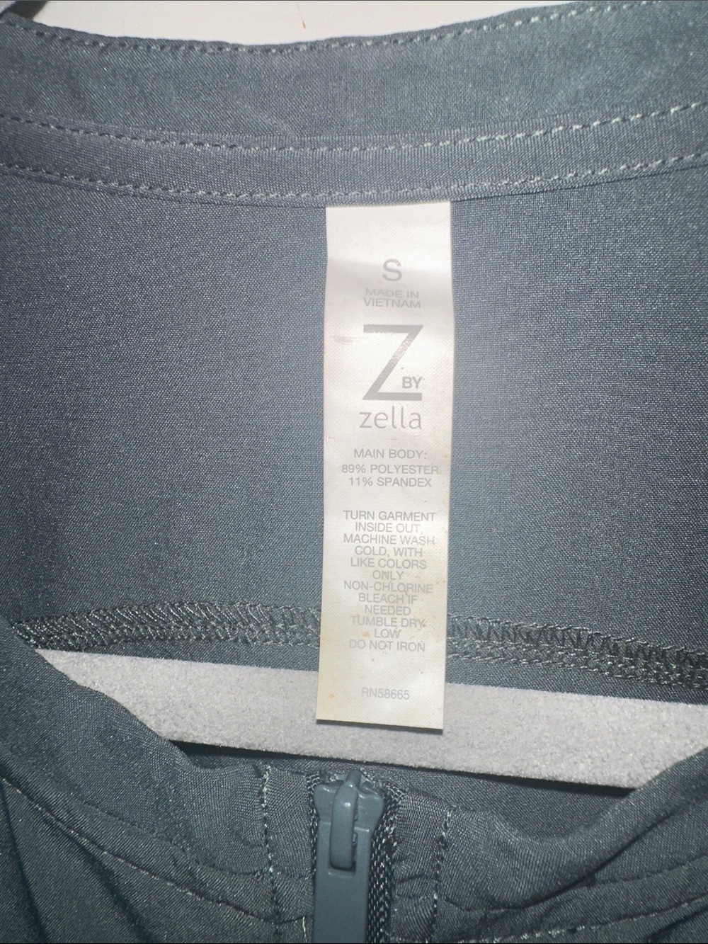 ZELLA Venture Sleeveless Front Zip Utility Dress - Picture 7 of 11
